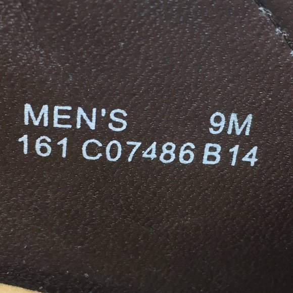 Cole Haan Zeno Slip On Shoes Mens Size 9M Brown Leather C07486 Split Toe